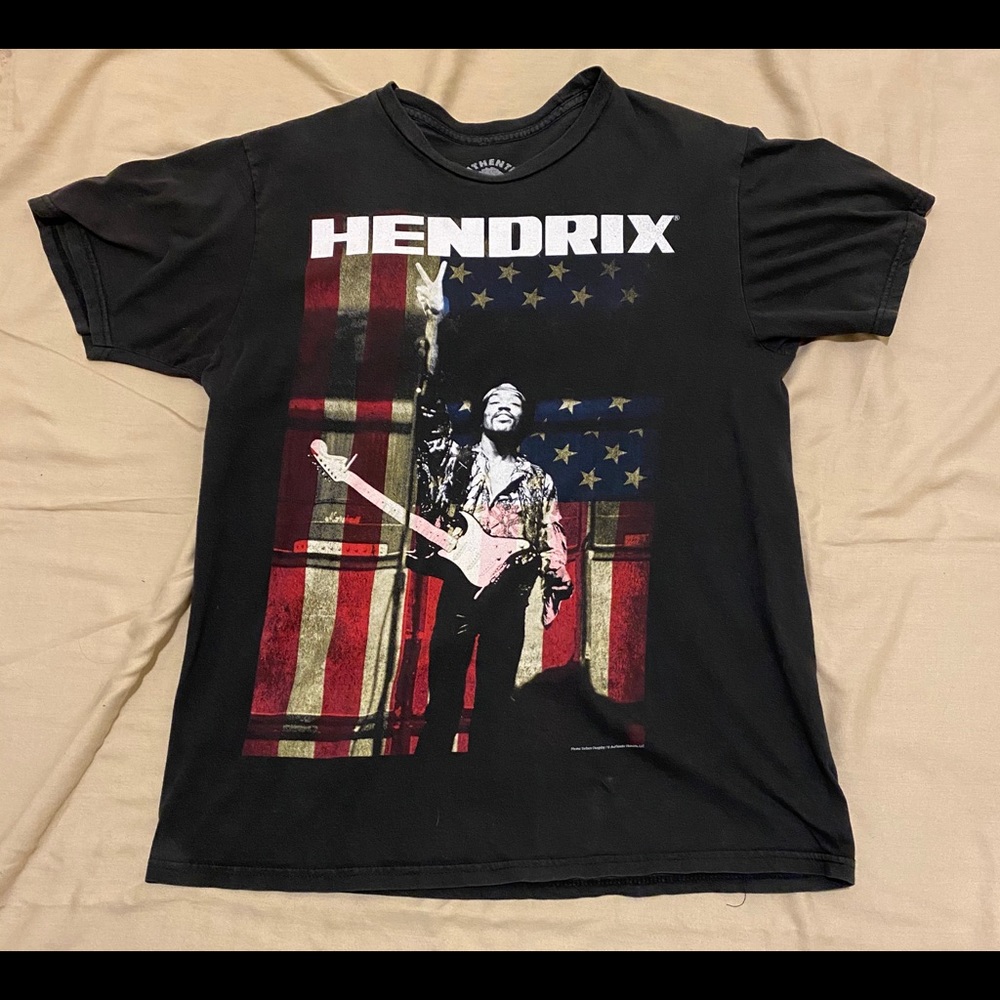 Jimi Hendrix T Shirt, Size L